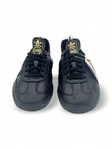 Adidas Originals Samba Decon 休闲轻便舒适防滑低帮软皮Logo男鞋，街头潮流日常通勤款 - 黑色 - 查看 2