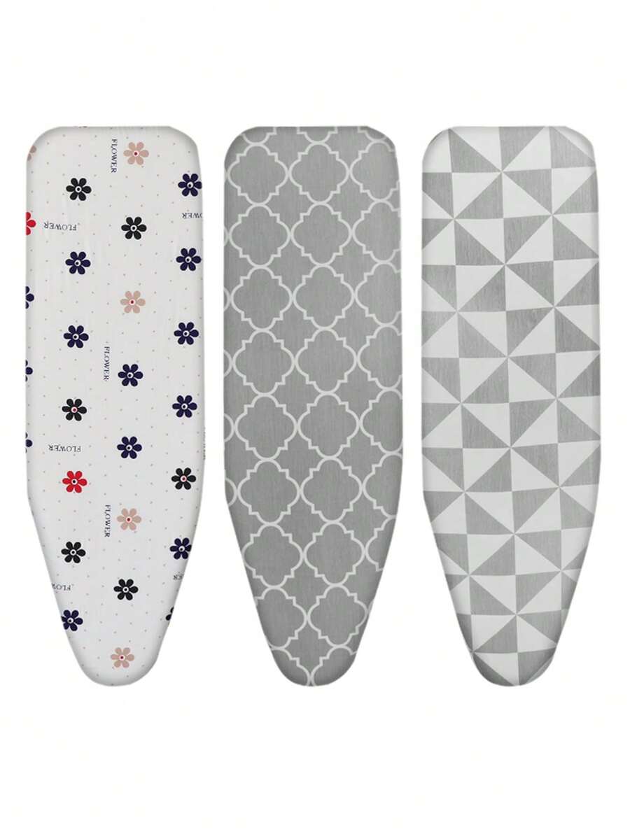 Thick Cotton Ironing Board Cover, High Temperature Resistant Cloth Cover, Removable And Washable Ironing Board Pad