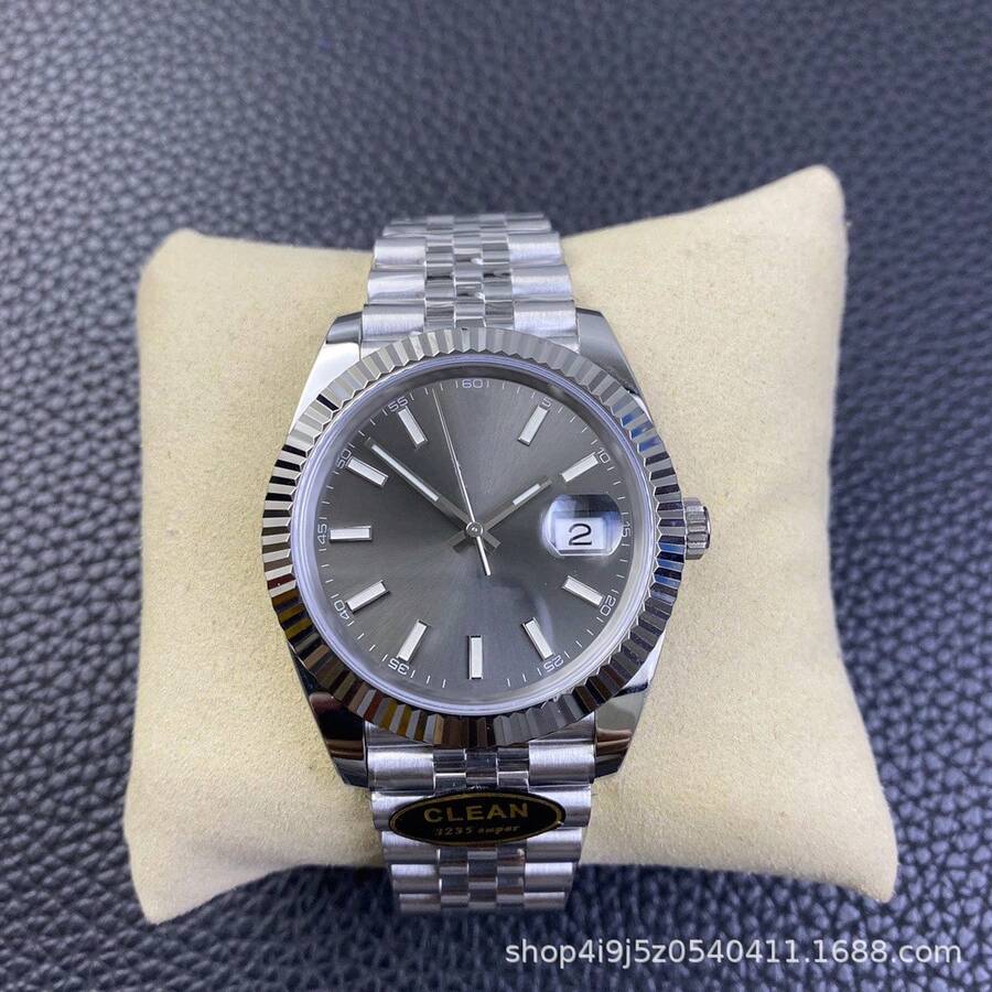 [Estación de Relojes Guangzhou Relojes Occidentales]Reloj  Datejust para Hombre Gris Datejust Movimiento 3235 Reloj de Lujo al por Mayor - 1 - Ver 1