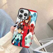 Funda de teléfono Anime E- V-eva A-genesis para 17 16 15 14 13 12 11 Pro Max Plus, cubierta trasera mate a prueba de golpes - Z2 - Ver 6