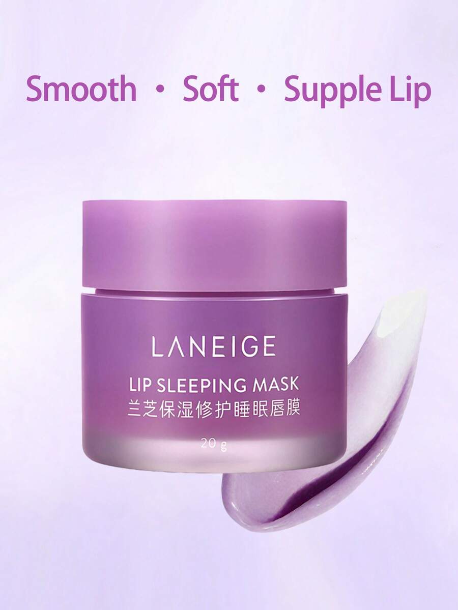 Laneige K-Beauty Lip Sleeping Mask #Gummy Bear, Lip Care Nourishes & Hydrates Vitamin C Grape Scent 20g/0.7oz. - Purple - View 1