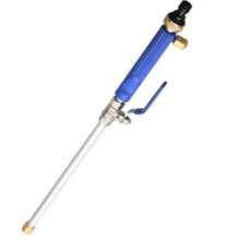 1pc High Pressure Water Gun With Long Handle, Car Washing, Household Garden Use, Powerful Water Spray Nozzle, Hose Connection