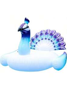 1pc Inflatable Water Float Fire Bird Ride, Adult Pool And Beach Floating Lounge, Perfect Summer Gift For Party, Swimming Pool Raft, Floating Chair, Patio Seat, Inflatable Seat, Yard Decor, Water Swimming Supplies For Adult Vacation Fun And Relaxation, Multi-Functional Lounge Chair - Multicolor - View 12