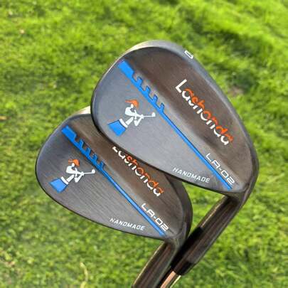  1 stuk Lashonda Golf Wedge Hoek Shaft Sand Trap Wedge, Volledig Shaft Groove Ontwerp, Korte Afstand Golfclub, 48°, 50°, 52°, 54°, 56°, 58°, 60° Golfclubs