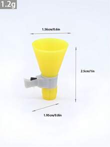 1pc/3pcs 1:12 Dollhouse Decor Accessories - Miniature Handheld Megaphone, Realistic Small Speaker, Dollhouse Miniature Model, OB11 Scene Micro Speaker, Realistic Toy Model, Micro Scene Decor Prop, Yellow/Purple/Blue