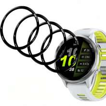 4pcs Full Coverage Screen Protector Film For Garmin Venu 3/Venu 3S/Vivoactive 5/Vivoactive 6, Forerunner 970/570 47mm, Forerunner 965/265/165, 3D Full Coverage High-Definition Anti-Scratch, Curved Edge Composite Soft Film Precise Fit Sensitive Touch, Smartwatch Accessories Durable Protection Full Coverage, Upgraded Design, Durable Fashionable Accessories, High-Quality Protection, Fashionable Buyers, Tech Enthusiasts Christmas/Halloween/New Year/Birthday Gift, Men And Women Stylish Smartwatch Accessories