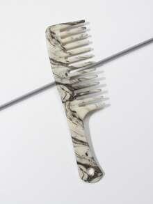 Pente de dentes largos, massageador para desembaraçar nós, pente para cabelo, uso duplo em cabelos secos e molhados, kit para estilizar o cabelo, kit de ferramentas para cabelo