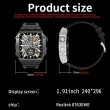 SGDDFIT Smart Watches - Arancione Dorato - Visualizzare 2