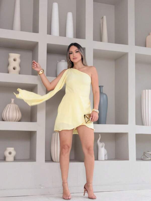 Vestido Feminino Duna Premium Curto Moda Bonita