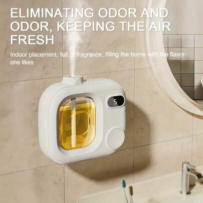 Juego de difusor de aroma inteligente, juego de aceites esenciales, juego de difusor de fragancias, difusor de aroma portátil con humidificador de niebla, aceites esenciales florales, fragancia de decoración del hogar