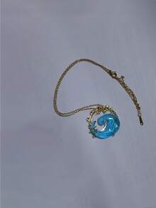 1/2/4 pezzi Set di collane a onde, anello a forma di onda del mare di lusso leggero e creativo, orecchini, anello versatile in quarzo cristallo Torina per donne, anello terapeutico magnetico di drenaggio linfatico in quarzo cristallino, anello cavo multicolore con strass