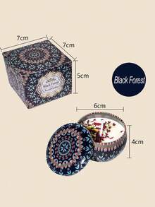 4/1Scented Candle Set With Colorful Box, Multiple Scent Combinations, Pleasant & Rich Fragrance, Smokeless, Long Burning Time - Christmas Gift Ideal For Family & Friends,Christmas Candle,Gift Sets For Women For Wedding, Birthday, Festivals, Wedding Souvenirs,Aromatherapy Candles For Home,Candle Present For Men And Women, For Birthday Christmas Day Yoga Bath, Valentine's Day Gift, Home, Hotel Decoration, Retro Pattern Design, Soy Wax,