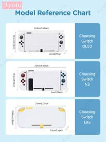 Ayotu 1 Pc Customized Switch Handbag Compatible With Nintendo Switch NS/Switch OLED/Switch Lite/2025 New Switch2 7.9 Inch Case,Bow Background Design, Fashionable And Exquisite,Name Customized Switch Accessories - Multicolor - View 11