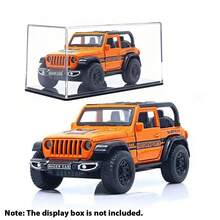 Mașină model Off-Road din aliaj, 1:36, cu patru uși care pot fi deschise, cadou decorativ