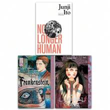 Junji Ito 3 Books Collection Set (No Longer Human, The Liminal Zone, Frankenstein) - Sets - View 1
