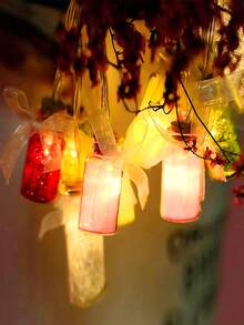 Small Glass Bottles With Cork Stopper ,25ML Mini Message Bottles, DIY Decoration Wishing Bottles For Wedding Thanksgiving Halloween Christmas,Stopper Glass Bottle For Drifting, Wishing, Candy Storage, Crystal & Gravel Decoration, Round Glass Vials, For Art Crafts, Wedding Party Favors, Home Decor - Multicolor - View 4