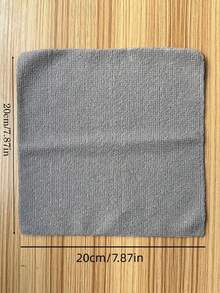 20条装洗碗巾，1盒20条，无毛、无油、可重复使用，柔软舒适，可用于擦拭桌子、清洁卧室、厨房，超细纤维厨房洗碗布（随机盒装） - 彩色 - 查看 8