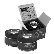 Bálsamo para Barba MOPOYAT - ¡Realza el encanto de tu barba! Nutre y fortalece tu barba - Limpieza profunda - Bálsamo para Barba - Sin alcohol (1/2/3 piezas) - Negro - Ver 12