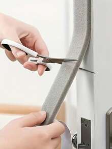 2m Polyurethane Foam Weatherstrip, Self-Adhesive Soundproof Door Seal Strip, Dust-Proof Windproof Window Seal Strip, Suitable For Plastic And Steel Sliding Windows