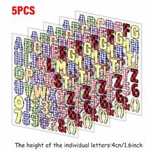 Colorful Galaxy / Star Space Letter Iron On Transfers, Clothing / Bag / Hat DIY Personalized Decoration Stickers, Vinyl Heat Press Print