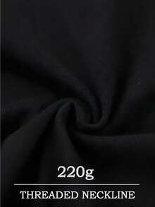 Camiseta Rosa Bella y Bestia, dise?o de película y elegante Camiseta casual de manga corta de algodón puro y suave, 220 gramos por metro cuadrado - Negro - Ver 6