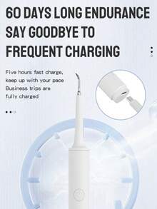 طقم فرشاة أسنان كهربائية، فرشاة أسنان متعددة الوظائف مع 5 أوضاع قابلة للتعديل و3 رؤوس فرشاة، قابلة للشحن عبر USB، مقاومة للماء، شعيرات ناعمة، العناية بالفم للاستخدام المنزلي والسفر، مناسبة كهدية عيد