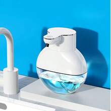 Automatic Soap Dispenser - Touchless Foaming Soap Dispenser, Rechargeable Dispenser, Electric Wall Mounted Adjustable Foam Soap Dispenser, Pump For Bathroom Kitchen Dish Soap Home Bathroom Decor Fall Decor Back To School