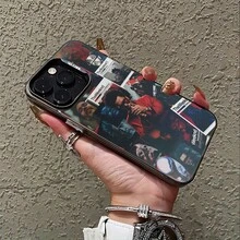 Funda Protectora de Teléfono con Cobertura Completa HC , Cantante y Productor Musical Canadiense Reconocido - Adecuada para iPhone 11/12/13/14/15/16 Pro Max Series. Regalo Ideal para Parejas en Navidad, San Valentín o Aniversarios, Regalo de Vacaciones,Regalo para Parejas,Impreso con UV - Color mezclado 1 - Ver 8