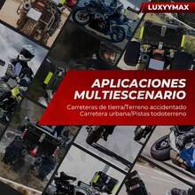 Caja de almacenamiento para casco de motocicleta de gran capacidad de 65L, caja de almacenamiento para baúl de motocicleta todoterreno, base de plástico extraíble y reacondicionada, tiras reflectantes, revestimiento y accesorios de instalación, baúl de motocicleta eléctrica, maleta de almacenamiento de liberación rápida