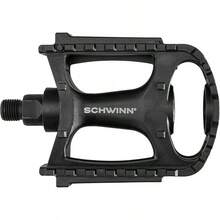 Schwinn Pedales de Bicicleta, aleación o Opciones compuestas, se Adapta a la mayoría de Bicicletas de Adultos para Hombres y Mujeres, compatibles con 9/16 Pulgadas, reemplazo de Pedal de Bicicleta - Básico - Ver 5