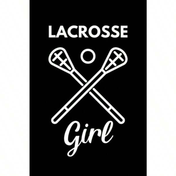 Lacrosse Girl: Lacrosse Notebook With Lined Pages A Great Gift Idea For Girl Lacrosse Players
