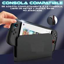 Mica Cristal Mica Switch 2 Protectora para N/S 2 Compatible para N/S 2 Película de Vidrio Templado Anti Arañazos HD Premium - Negro - Ver 8