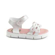 Pablosky Sandals 10147-630837 For Girls In Color White - أبيض - مشاهدة 1