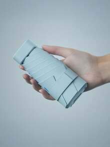 1 pezzo Mini ombrello tascabile, ombrello compatto, ombrello a 5 pieghe, uso doppio antipioggia e antiraggio solare, mini ombrello tascabile impermeabile portatile da viaggio, ombrello parasole da donna con protezione UV, ombrello mini a 6 pieghe ultraleggero e portatile