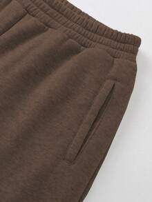 街头风宽松长裤 | Y2K 低腰阔腿裤 | 柔软混纺面料，带深侧袋 | 适合休闲街头、旅行和休闲穿着 | 2026 春夏必备时尚单品 - 摩卡棕 - 查看 5