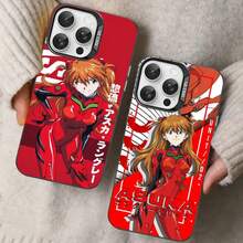 Funda de teléfono Anime E- V-eva A-genesis para 17 16 15 14 13 12 11 Pro Max Plus, cubierta trasera mate a prueba de golpes - Z2 - Ver 5