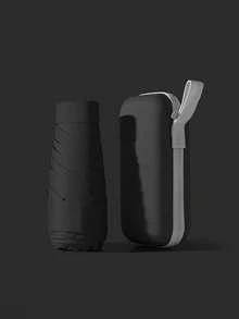 Mini Folding Umbrella, Waterproof Portable Travel Umbrella, Sunshade Umbrella For Women, UV Protection 2-In-1 Mini 6-Fold Super Lightweight Compact, Mini Travel Umbrella, Small Portable Umbrella For Sunny And Rainy Days, 99% UV Protection, Suitable For Men And Women, Durable Structure, Sun And Rain Protection