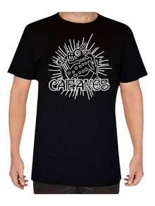 Playera Caifanes Moda Vintage Urbano - Negro - Ver 3