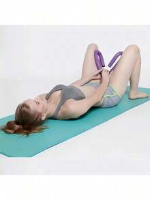Leg Kegel Exercise Equipment, Fleece- Covered Pelvic Floor Trainer For Home Use - 紫色 - 查看 9