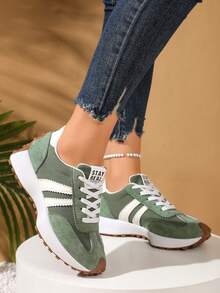 Giày thể thao cổ điển Chunky Instep Giày chạy bộ cồng kềnh cho nữ, Giày cho nữ - màu xanh lá - Xem 6