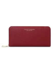 Cartera Gran Capacidad Multicapa, Bolso Mano Con Cremaller T9612-042 - Rojo - Ver 5