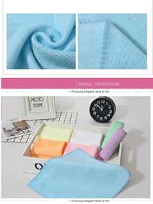 HYER KITCHEN [قماش ميكروفايبر ماص] قماش ميكروفايبر فائق الامتصاص 5/10/20 قطعة سريع الجفاف | فائق الامتصاص، بدون خدوش، 9.84x9.84 بوصة، 25x25 سم - مثالي للمطابخ والحمامات وغرف المعيشة والشرفات الخارجية - مناشف ماصة حديثة الطراز، ألوان زاهية، قماش ميكروفايبر متين مجموعة - مصنوع من مادة البوليستر لمجموعة متنوعة من الأسطح، نهاية لامعة خالية من الخطوط