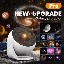 13-In-1 Star Projector, Galaxy Lamp, Nebula Night Light, Galaxy Projector With Timer, LED Space Galaxy Lamp, Bedroom Bedside Lamp For Adults - Multicolor - View 15