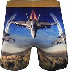 Calzoncillos Boxer de Buena Suerte Coches y Aviones - AZUL - Ver 5
