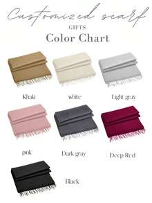 1pc Custom-Made Name Scarf, Custom Shawl Wraps For Women, Shawl With Name Printed On It,Monogrammed Pashmina Scarf,Exquisite Scarf, Hand-Written Text Scarf, Printed Pashmina Shawl,Customized Text, Personalized Gifts,Soft And Cozy Shawl ,Oversized Scarves,Shawls And Wraps For Evening Dresses