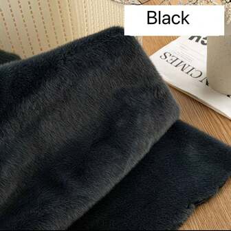 1 pieza de tela de peluche de piel sintética, tela de imitación de piel de conejo cálida para DIY, suministros para mascotas, materiales de manualidades