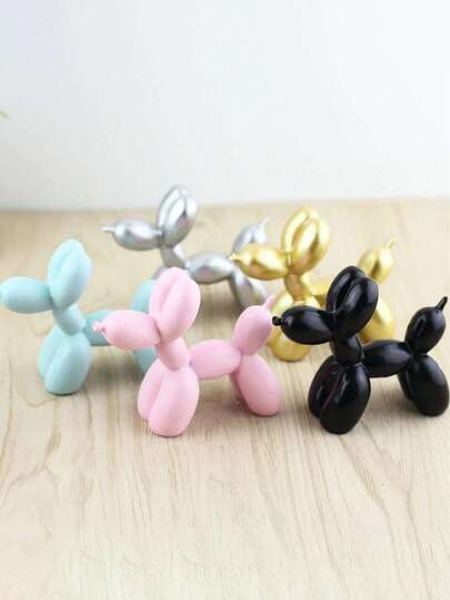 Ornamentos de Cachorro de Balão Simples Modernos, Decoração de Estante, Mesa, Casa, Sala de Estar, Varanda, Gabinete de TV, Adega, Ornamentos de Escritório