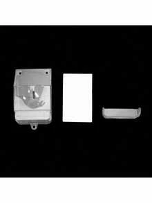 Cubierta impermeable para el botón del timbre de la puerta para exteriores, cubierta protectora contra la lluvia para el timbre - resistente a las condiciones climáticas, para el interruptor del abridor de puerta de garaje