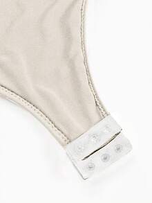 （温馨提示：尺码偏大，建议选购小一码）春夏新款轻薄面料女式衬衫，V领，粉色、白色、黑色、棕色、米色可选，优雅商务休闲上衣，时尚百搭，修身显瘦，可爱复古风，韩版时尚 - 乳白 - 查看 9