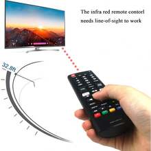 Control Remoto Compatible con LG Smart TV AKB75095307 (Baterias no incluida) - Negro - Ver 7